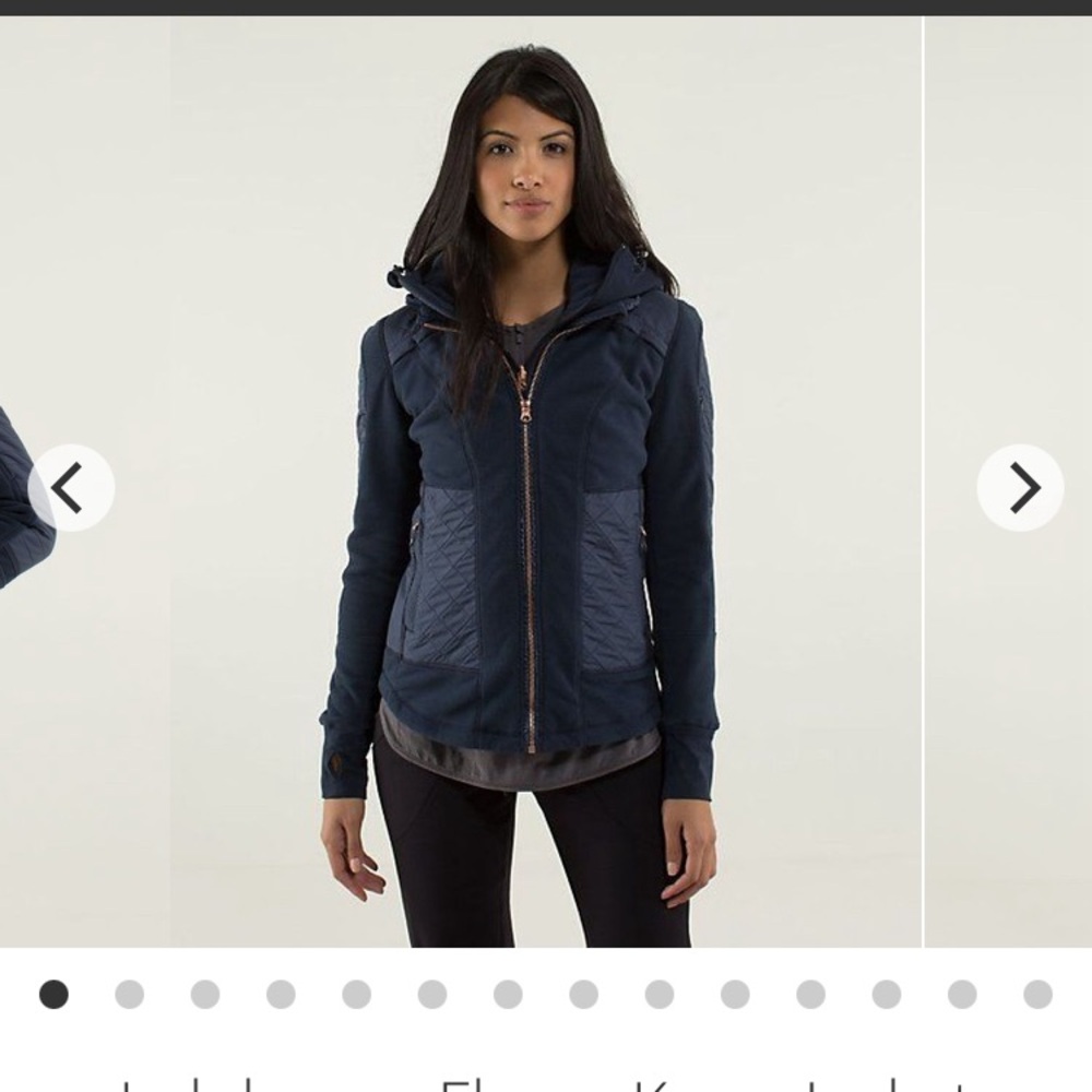 Women's Navy Quilted Jacket